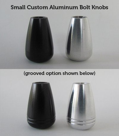 Small Custom Aluminum Bolt Knobs